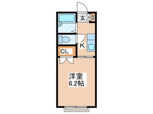 パラシオン落川の物件間取画像